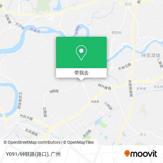Y091/钟联路(路口)地图