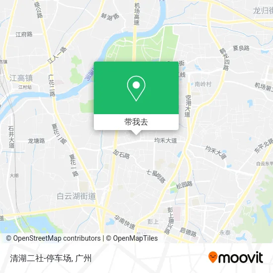 清湖二社-停车场地图