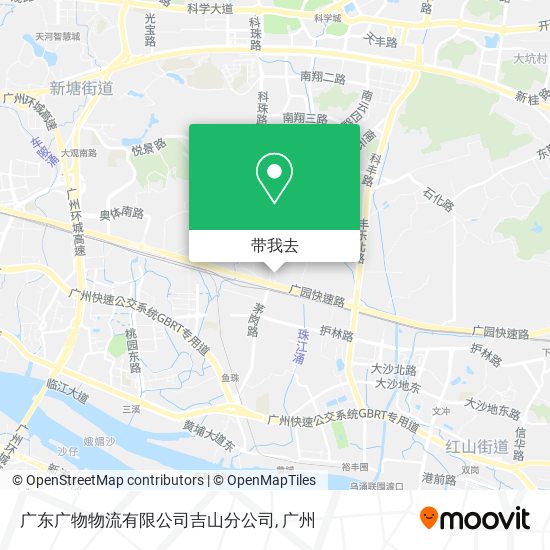 广东广物物流有限公司吉山分公司地图