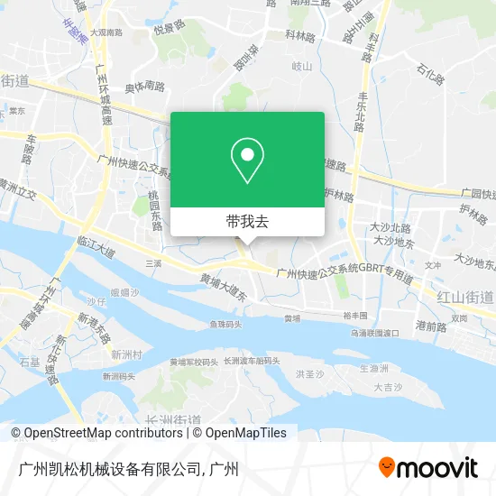 广州凯松机械设备有限公司地图
