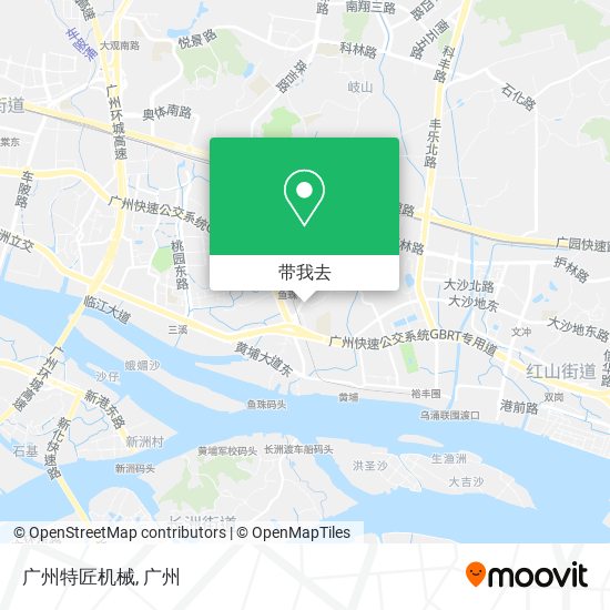 广州特匠机械地图