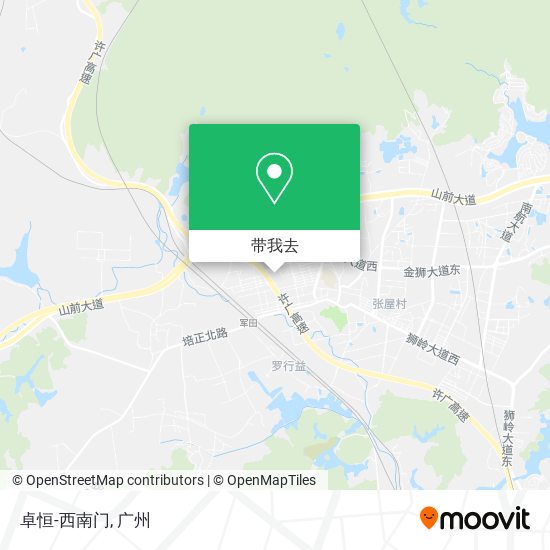 卓恒-西南门地图
