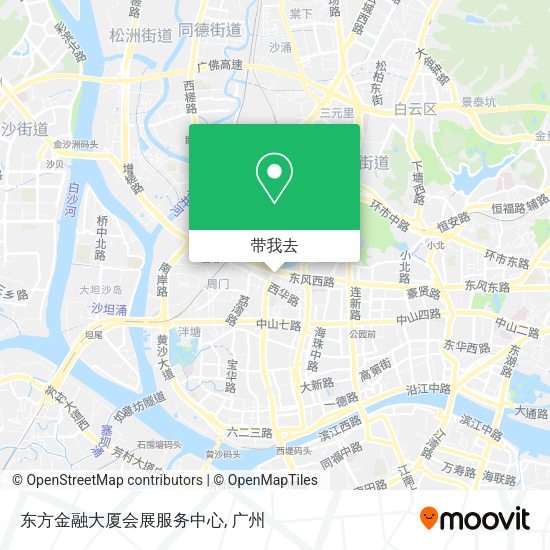东方金融大厦会展服务中心地图