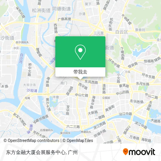 东方金融大厦会展服务中心地图