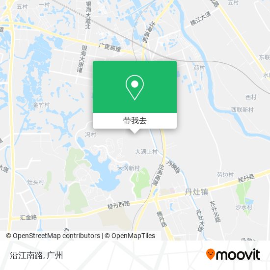 沿江南路地图