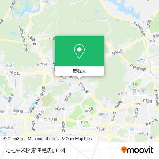 老桂林米粉(新里程店)地图