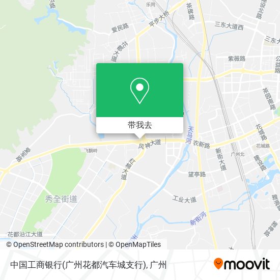 中国工商银行(广州花都汽车城支行)地图