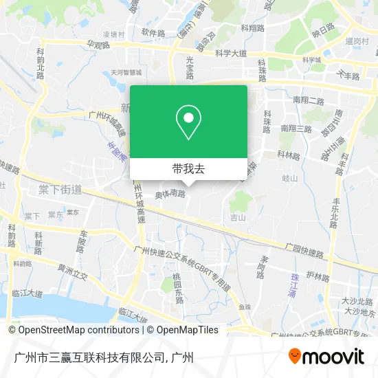 广州市三赢互联科技有限公司地图