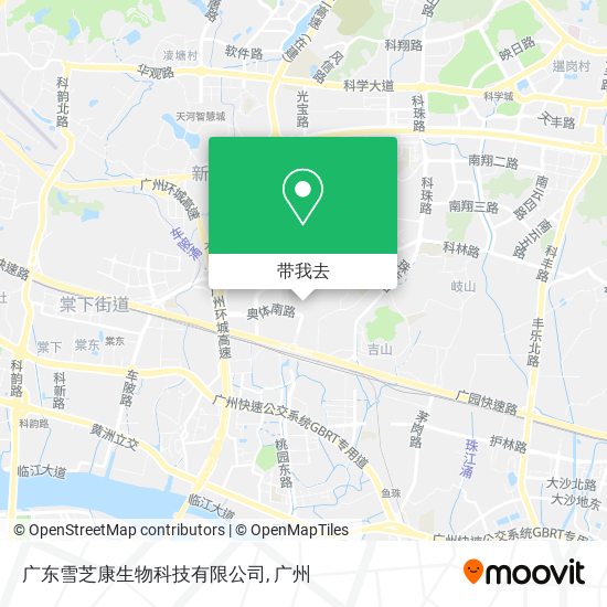 广东雪芝康生物科技有限公司地图