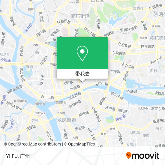 YI FU地图