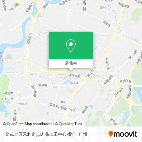 金戎金康禾利定点肉品加工中心-北门地图