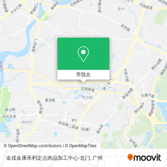 金戎金康禾利定点肉品加工中心-北门地图