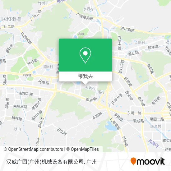 汉威广园(广州)机械设备有限公司地图