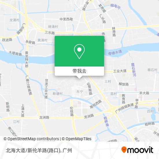 北海大道/新伦羊路(路口)地图
