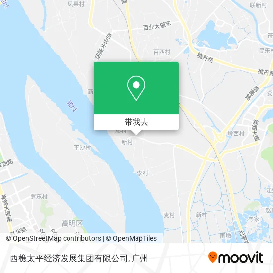 西樵太平经济发展集团有限公司地图