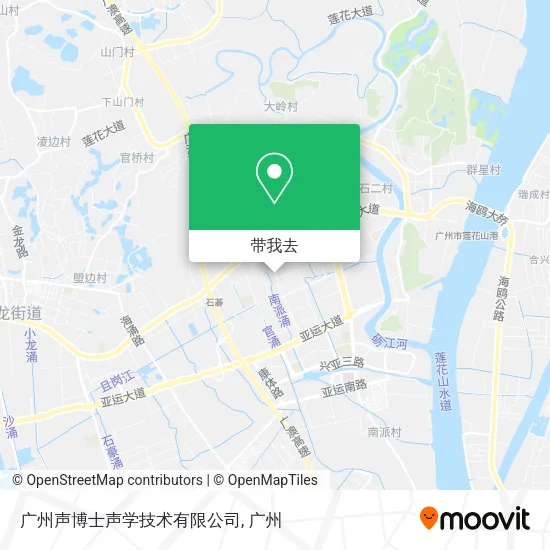 广州声博士声学技术有限公司地图
