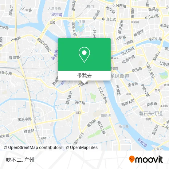 吃不二地图