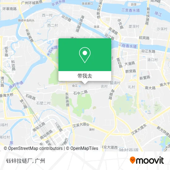 钰锌拉链厂地图