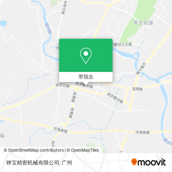 铮宝精密机械有限公司地图