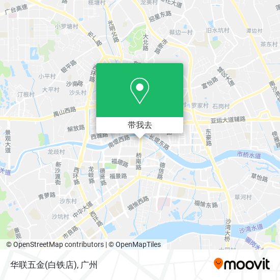 华联五金(白铁店)地图