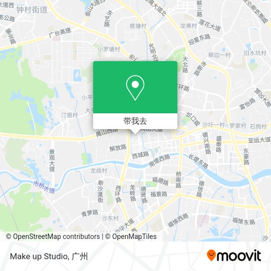Make up Studio地图