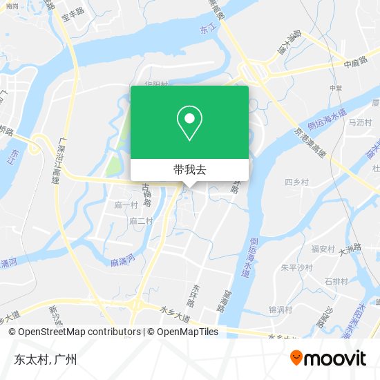 东太村地图