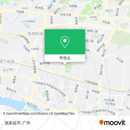 惠家超市地图