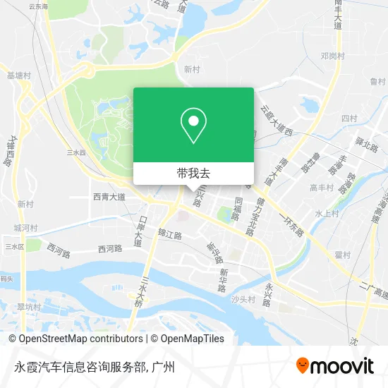 永霞汽车信息咨询服务部地图