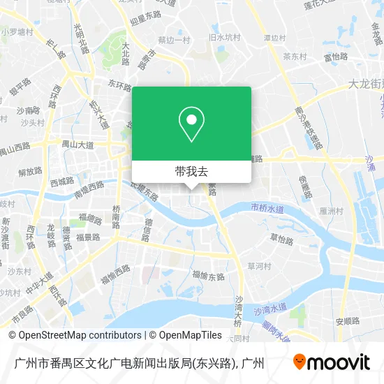广州市番禺区文化广电新闻出版局(东兴路)地图