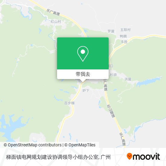梯面镇电网规划建设协调领导小组办公室地图