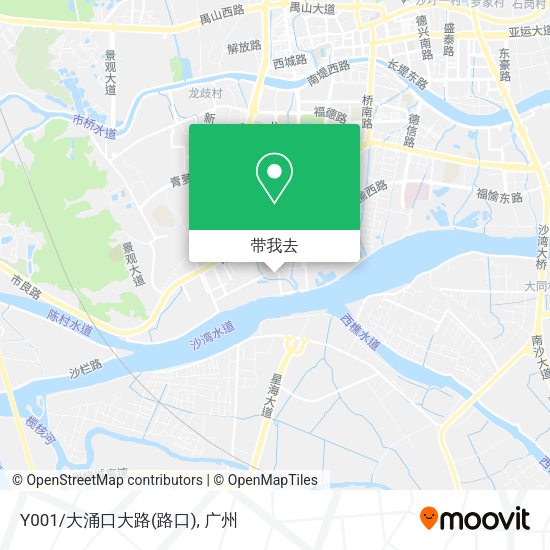 Y001/大涌口大路(路口)地图