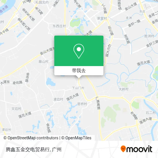 腾鑫五金交电贸易行地图