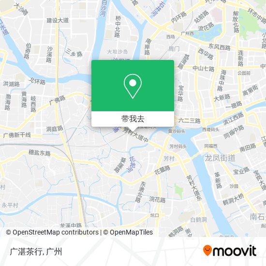 广湛茶行地图