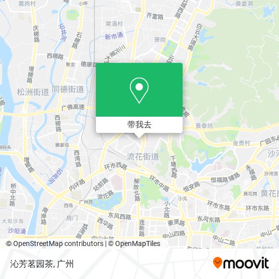 沁芳茗园茶地图