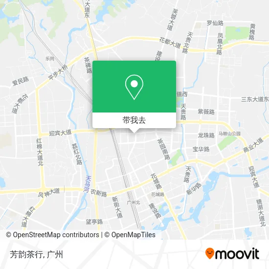 芳韵茶行地图