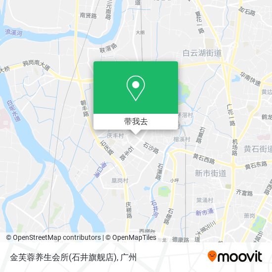 金芙蓉养生会所(石井旗舰店)地图