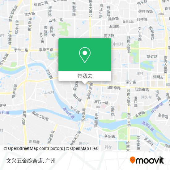 文兴五金综合店地图