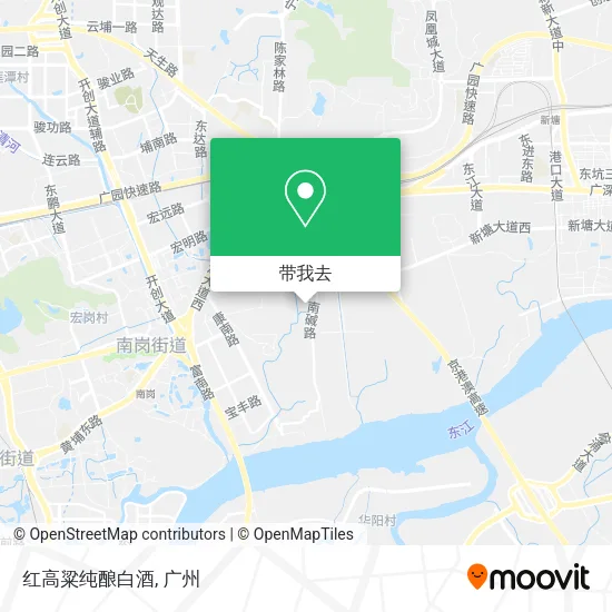 红高粱纯酿白酒地图
