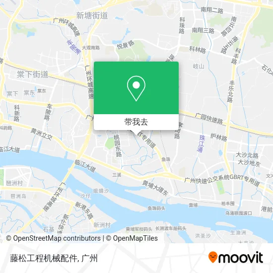 藤松工程机械配件地图