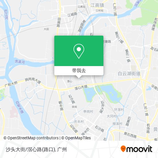 沙头大街/滘心路(路口)地图
