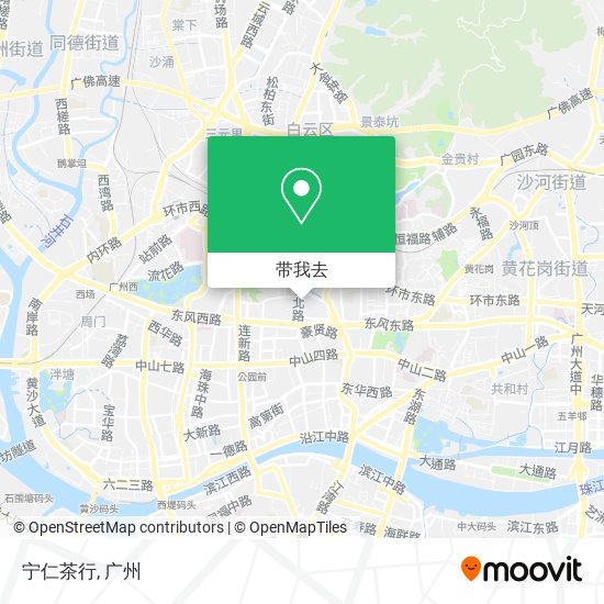 宁仁茶行地图