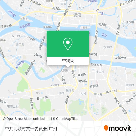 中共北联村支部委员会地图