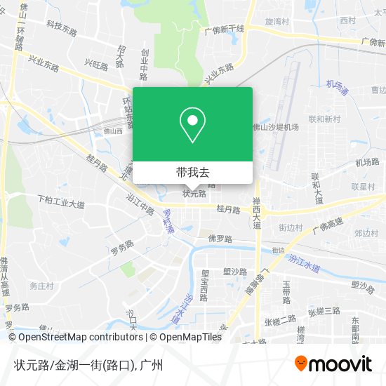 状元路/金湖一街(路口)地图