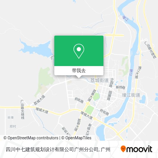 四川中七建筑规划设计有限公司广州分公司地图