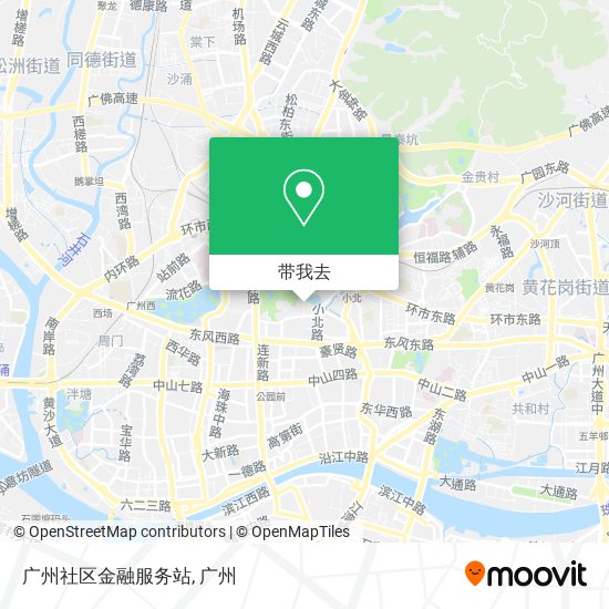 广州社区金融服务站地图