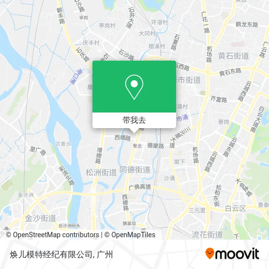 焕儿模特经纪有限公司地图