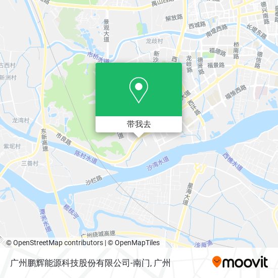 广州鹏辉能源科技股份有限公司-南门地图