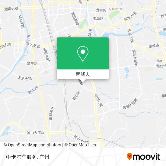 中卡汽车服务地图