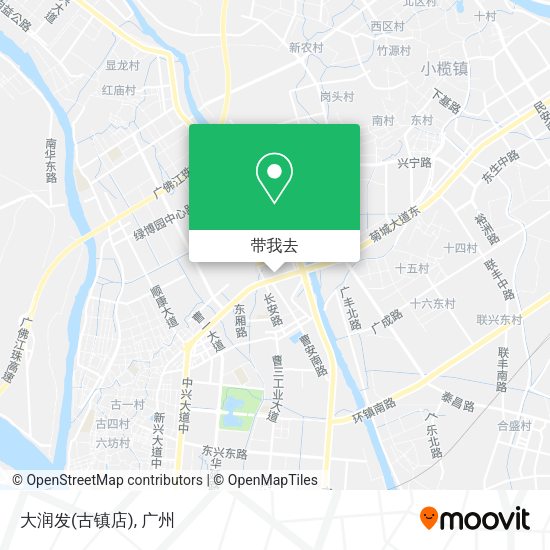 大润发(古镇店)地图
