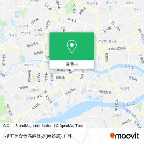 捞哥美食骨汤麻辣烫(南郊店)地图